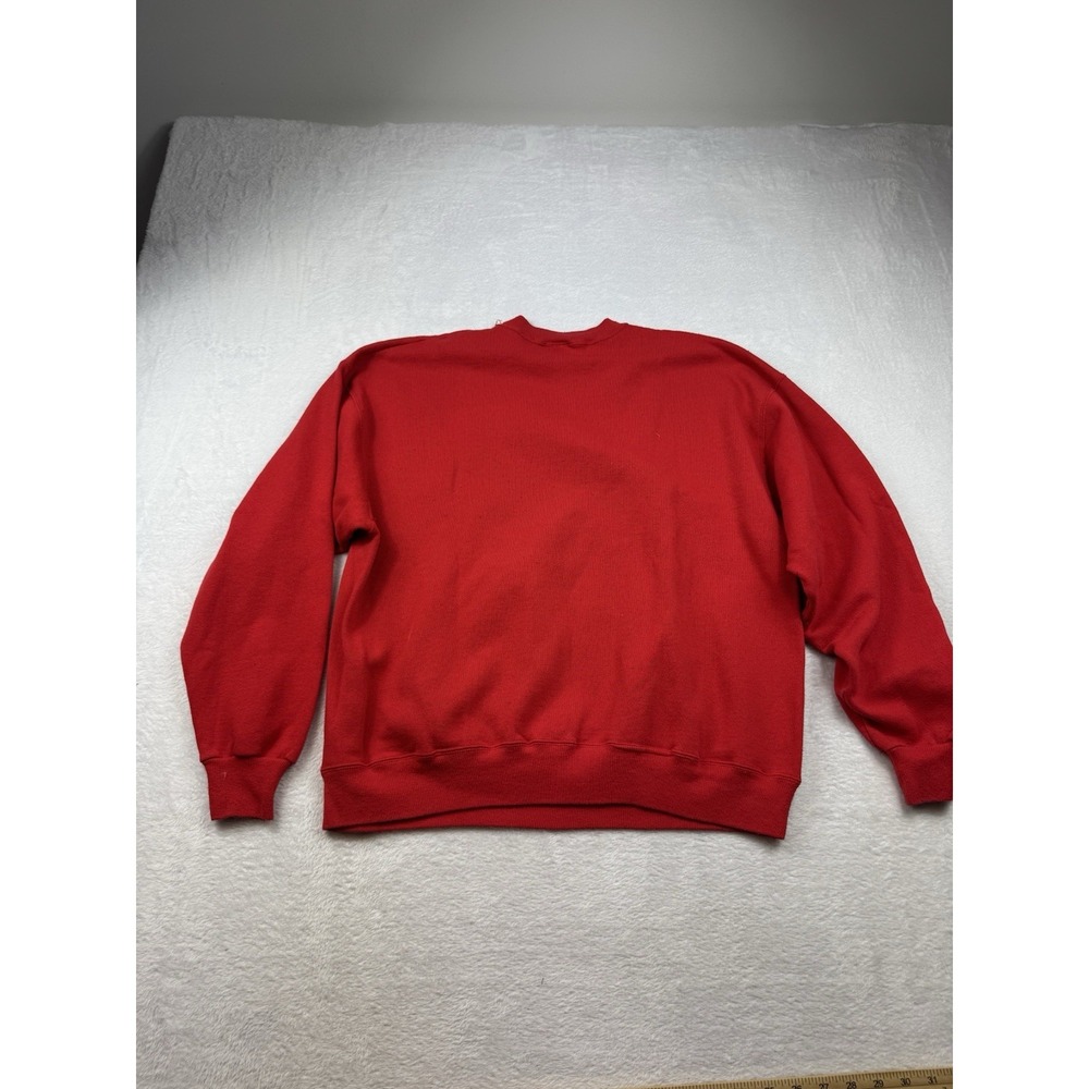 Vintage Looney Tunes Sweatshirt Mens XL Sylvester Tweety Christmas Crewneck 90s - Picture 7 of 7